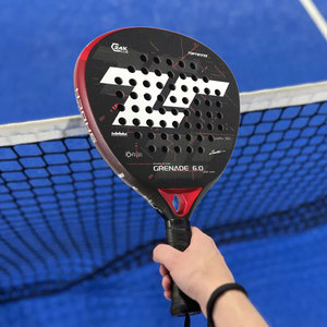 Padel <span class=keywords><strong>Racket</strong></span> Chiều Cao Hiệu Suất | Sợi Carbon Padel Vợt Tennis Vợt 3D Kết Cấu Cuối Cùng Mái Chèo Vợt Tennis Vợt Cho Spin & An Toàn - Product Image 1