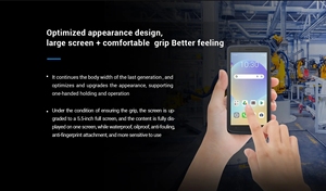 Pseudoise2 5.5inch gồ ghề PDA cầm tay Android 11 dữ liệu thu thập công nghiệp logoistic thông minh NFC mã vạch gồ ghề PDAs - Product Image 5