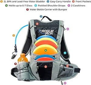 Bolsa de Golf de Nylon con Capacidad para 30-35 Discos, Portátil, Impermeable, Tipo Duffel, Muestra Gratis - Product Image 6