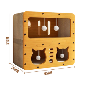 Facile à assembler Poteau à gratter durable et robuste pour chat Lit pour chat confortable pour chat d'intérieur - Product Image 3