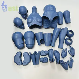 3d打印原型树脂ABS聚氯乙烯橡胶快速成型玩具零件真空铸造c BJD娃娃