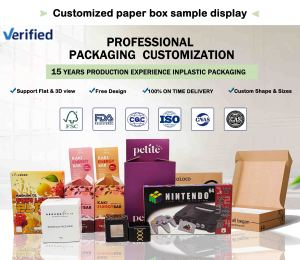 Caja de Embalaje Transparente Personalizada para Productos 3CE y Pequeños Componentes Eléctricos, Caja de Exhibición Impresa con Panel Transparente - Product Image 6