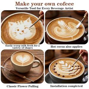 Outil de <span class=keywords><strong>distribution</strong></span> de <span class=keywords><strong>café</strong></span> à double tête en acier inoxydable, outils à <span class=keywords><strong>café</strong></span> expresso pour une <span class=keywords><strong>distribution</strong></span> uniforme des grains et une brassage professionnel - Product Image 5