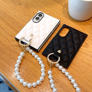 Étui de téléphone portable HD pour Samsung Z Fold 8 / Ultra avec bracelet en perles, étui de téléphone pliable spécifique pour femmes - Product Image 4