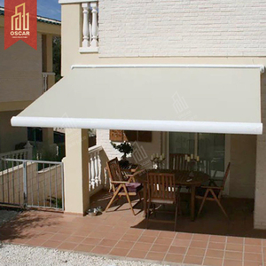 Kits de toit rétractables <span class=keywords><strong>pour</strong></span> lumières automatiques étanches électriques d'extérieur Pare-soleil pliable Auvent à cassette complète en alliage d'aluminium - Product Image 5