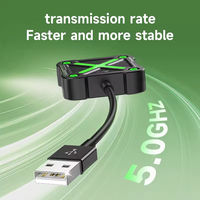 Adaptateur sans fil 5.0 GHz, câble USB pour connexion multimédia stable et rapide pour voiture