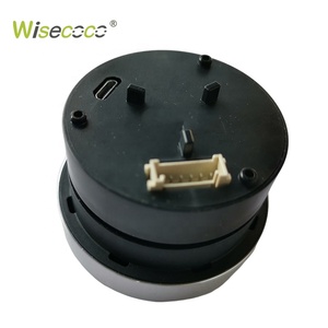 Maßgefertigter 1,52 1,53 1,6 2,1 Zoll UART-Knopf Kreisförmiger Rundbildschirm Drehgeber-Schalter Smart Control Panel Encoder-Knopf - Product Image 4