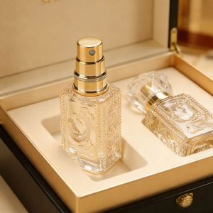 Small Batch Custom 3ml Crystal Glass <b>Perfume</b> <b>Bottles</b> Refillable Mini Geometric Spray Vials for Fragrance <b>Samples</b> - Product Image 2