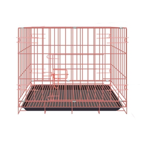Stainless Steel Metal Luxury <strong>Small</strong> Collapsible Pet Display Dog <strong>Cages</strong> - Product Image 3