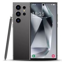 Téléphone mobile débloqué S24 ULTRA 5G avec 16 Go + 1 To de stockage, écran HD de 7,3 pouces, caméra arrière 108 MP, prend en charge la double SIM-LTE et CDMA