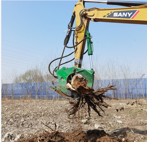 Équipement de déracinement d'arbres - Vente directe d'usine - Extracteur de racines d'arbres pour excavatrice - Product Image 6