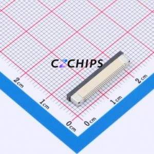 LW0520031-310R-001 FFC/FPC Connector SMD,P=0.5mm,Horizontal Mount Connector Drawer Type Top Contact 31P 0.5mm - Product Image 2