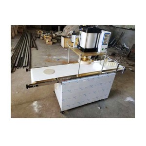 Automatic Pita Chapati Lavash Tortilla Saj Flat <b>Bread</b> Making Machine Factory Supply Roast Duck Crepe Pancake <b>Maker</b> Price - Product Image 6