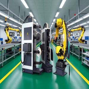 Robot profesional industrial para pulido de ruedas de aleación, adecuado para rectificado y pulido de mangos de latón y desbarbado de metales. - Product Image 1
