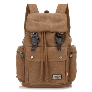 <span class=keywords><strong>Sac</strong></span> <span class=keywords><strong>à</strong></span> <span class=keywords><strong>dos</strong></span> en toile épaisse personnalisé, <span class=keywords><strong>vintage</strong></span>, mode, éco-responsable, imperméable, avec fermeture éclair, doublure en polyester, pour <span class=keywords><strong>homme</strong></span>, idéal pour les voyages et la randonnée - Product Image 1