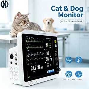Moniteur vétérinaire portable performant pour la surveillance respiratoire et cardiaque des chiens, avec fonction <span class=keywords><strong>de</strong></span> révision complète des formes d'onde sur 12 heures - Product Image 4