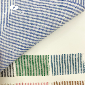 Tessuto in <span class=keywords><strong>Lino</strong></span> 100% <span class=keywords><strong>di</strong></span> Alta Qualità Disponibile in Stock, Tinto in Filo, Lussuoso e Personalizzabile, a Righe Sottili per Camicie <span class=keywords><strong>da</strong></span> <span class=keywords><strong>Uomo</strong></span> - Product Image 5