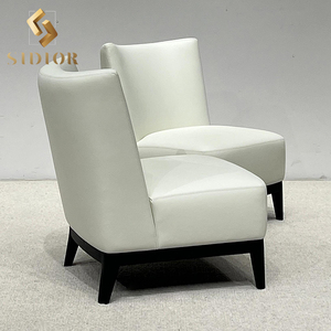 Villa <span class=keywords><strong>de</strong></span> luxe hôtel appartement maison salon nordique velours salon canapé simple café relaxant chaise d'appoint <span class=keywords><strong>fauteuil</strong></span> - Product Image 3