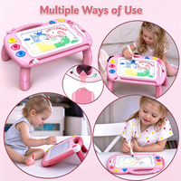 Tableau magnétique multifonctionnel pour enfants, table de dessin pour tout-petits, jouet de voyage portable, jouets éducatifs effaçables