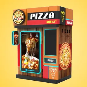Happy Self Service Pizza Vend Machine Beku Ke Mesin Penjual Baru Matang Pizza Di Guangdong Mesin Penjual Otomatis