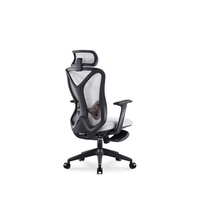 Chaise de bureau ergonomique JOHOOFURNITURE avec appui-tête, fabrication chinoise, chaise de bureau pour salle de conférence, coussin épais confortable