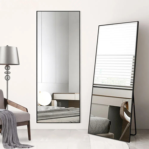 <span class=keywords><strong>Miroir</strong></span> de sol nordique surdimensionné de grande taille avec cadre en aluminium métallique pour <span class=keywords><strong>salle</strong></span> de sport et <span class=keywords><strong>salle</strong></span> <span class=keywords><strong>à</strong></span> <span class=keywords><strong>manger</strong></span> avec support - Product Image 2