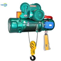 Palans électriques à câble métallique de qualité industrielle, palans de levage électriques durables pour système de pont roulant