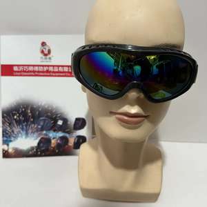 QiaoShiFuファクトリースモールデザインアメリカンスコットモーターサイクルゴーグルハーレーゴーグルスキーゴーグル防塵スキーライディンググラス - Product Image 1