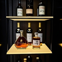 Meuble de rangement à vin design moderne pour salon, cave à vin, mobilier de maison