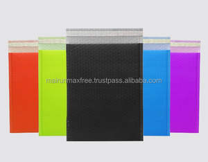 Customized Logo Printed Eco-friendly Poly Bubble Mailer Padded Envelopes & <b>Bags</b> for Cosmetic Face Mask Perfume & <b>Blush</b> - Product Image 4