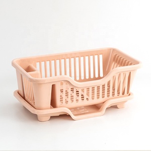 Escurridor de Platos de Plástico para Cocina, con Soporte para Cubiertos y Bandeja de Drenaje, Organizador de Almacenamiento de Cocina Multicolor - Product Image 2