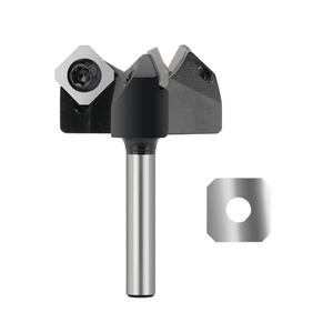ANGHUA <span class=keywords><strong>Fraise</strong></span> à insert professionnelle pour le surfaçage de la planche de surf, le nivellement des dalles, le rabotage, le travail du bois CNC, outillage industriel - Product Image 3