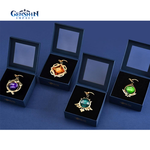 <span class=keywords><strong>Porte</strong></span>-clés en métal en alliage de zinc <span class=keywords><strong>Genshin</strong></span> Impact sous licence officielle 2025 Mondstadt Inazuma Sumeru Liyue <span class=keywords><strong>Genshin</strong></span> Visions <span class=keywords><strong>porte</strong></span>-clés - Product Image 3