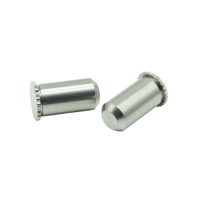 Goupille de positionnement dentée sur mesure en acier inoxydable et acier au carbone, diamètre et longueur personnalisés, usine OEM ODM