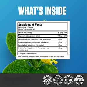 Suplemen melembapkan Label pribadi Supplement, untuk penghilang stres, relaksasi ambang seimbang, tidur dalam - Product Image 3