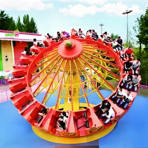 <span class=keywords><strong>Manège</strong></span> Carrousel Volant Dansant Fou, Équipement Phénix Ardent pour Parc d'Attractions Extérieur en Promotion - Product Image 6