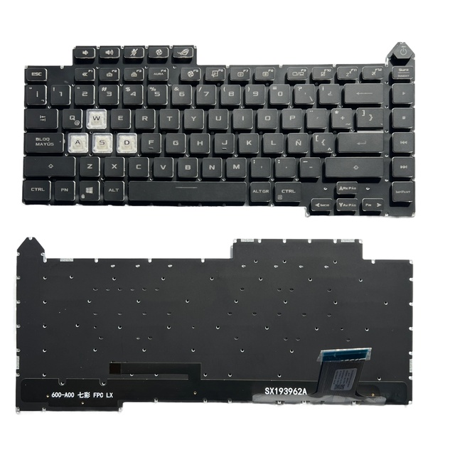 For ROG Strix G15 G513 G513Q G513QM G513QY G533 Laptop Keyboard Latin Layout Black RGB Backlight New in Stock