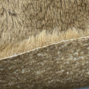 Sang Trọng Giả Thỏ Lông Thú Vải 100% Polyester Dệt Kim Siêu Mềm Đống Đồ Chơi Sang Trọng Pet Trang Phục Thiết Kế Đệm Trang Trí Nội Thất - Product Image 3