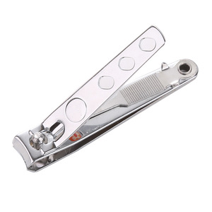 Nail Clippers Stainless Steel Round Handle Home Use Finger Nail Care Tools Random Pattern - Product Image 5