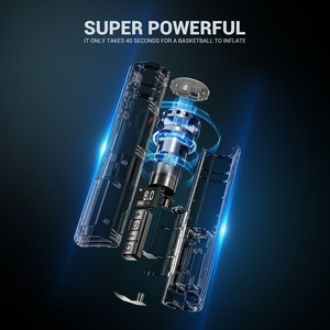Compresseur d'<span class=keywords><strong>air</strong></span> numérique portable <span class=keywords><strong>mini</strong></span> 4 000 mAh, pompes <span class=keywords><strong>à</strong></span> <span class=keywords><strong>air</strong></span> haute pression pour VTT et vélo - Product Image 2