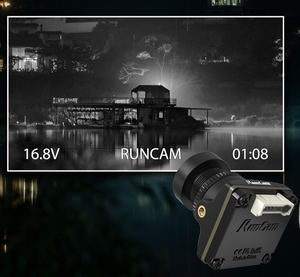 Caméra FPV RunCam Night 3 en fibre de carbone 1000TVL avec support OSD, accessoire de drone de poche pour UAV - Product Image 4