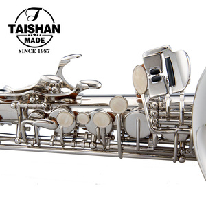 Saxofón Alto de Latón OEM de Alta Calidad con Cuerpo Niquelado Hecho en China - Product Image 3