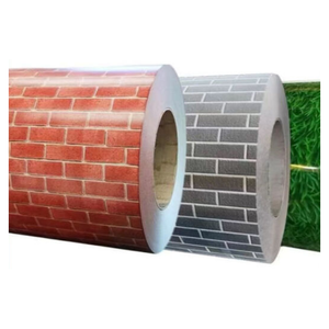 ASTM 프라임 품질 DX51D 미리 칠한 꽃 레드 블루 그린 컬러 코팅 철 롤 PPGI 스틸 컬러 코팅 스틸 코일 - Product Image 2