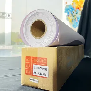 Factory wholesaler Dye Ink advertising material printable Rigid PVC Film for roll up stand Dedicated to display the picture