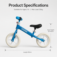 Vélo d'équilibre moderne et haut de gamme pour tout-petits, siège réglable, trottinette d'apprentissage pour enfants sans pédales, jouet de conduite pour le développement de la petite enfance