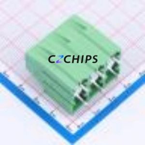 DB136H-10.16-3P-GN-P Screw Terminal Block P=10.16mm Connector ( Construction: 1x3P )( Pitch: 10.16mm )( Color: Green ) - Product Image 2