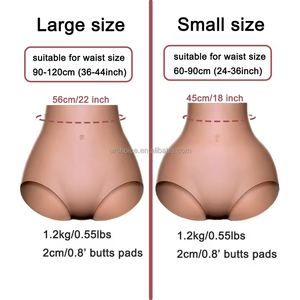 Silicona caderas y glúteos realzador Panty fesse en silicona glúteos acolchado pantie nalgas de silicona cadera Pantalones - Product Image 5