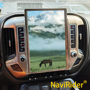วิทยุติดรถยนต์ระบบแอนดรอยด์ขนาด 14.5 นิ้ว สำหรับ Chevrolet Silverado GMC Sierra ปี 2013-2020 พร้อมหน้าจอ Carplay ระบบนำทาง เครื่องเล่นวิดีโอ เสียง และระบบ 4G - Product Image 1