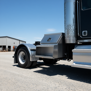 Caja de Herramientas Lateral para Camión de Aluminio, 24 x 27.5 x 25.4 Pulgadas, Impermeable, Resistente, con Cerradura de Manija en T y Llaves, para Almacenamiento de Herramientas - Product Image 2