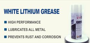 Grasa Lubricante en Aerosol de Litio Blanco, Impermeable y Repelente al Agua, con Etiqueta Personalizada - Product Image 2